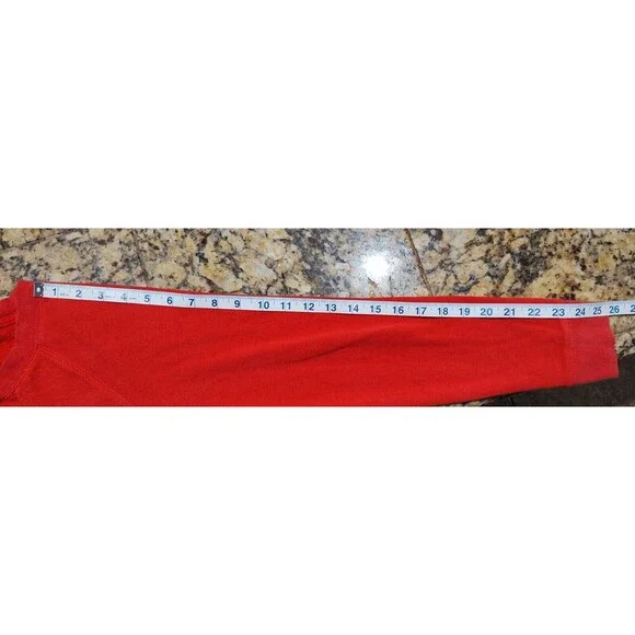 Disney Parks Walt Disney Minnie Mouse Red Sweater Sweatshirt Child's XL Wdw - Picture 4 of 13